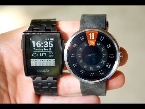 Moto 360 vs Pebble Steel - UCO_vmeInQm5Z6dEZ6R5Kk0A