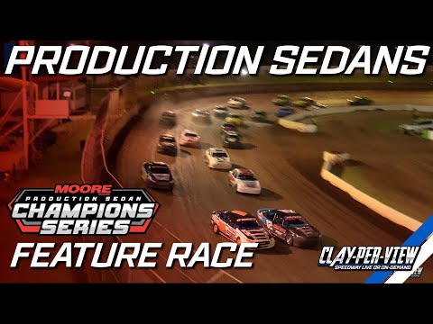 Production Sedans | Champions Series - Toowoomba - 8th Feb 2025 | Clay-Per-View - dirt track racing video image