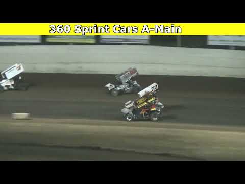 Grays Harbor Raceway, 2023 360 Battle Royale, Night 2, 360 Sprint Cars A-Main - dirt track racing video image