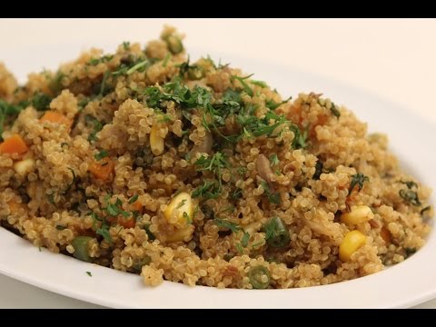 Quinoa and Mixed Vegetable Pulao | Sanjeev Kapoor Khazana - UCmoX4QULJ9MB00xW4coMiOw