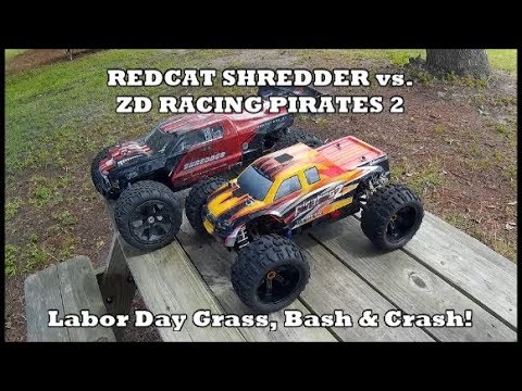 REDCAT RACING SHREDDER vs ZD PIRATES 2 "Labor Day Grass, Bash & Crash!" - UCTyUlPiyU9TyfHMH8L7fjzQ