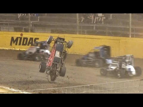 Western Springs Speedway - The Pickens 54 Event - 1/1/23 - dirt track racing video image