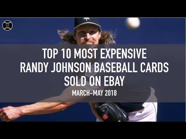 Randy Johnson Baseball Card Value – How Much is it Worth?
