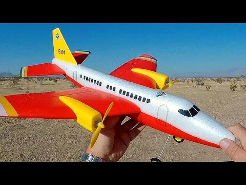 E801 Large Two Channel RC Airplane Flight Test Review - UC90A4JdsSoFm1Okfu0DHTuQ