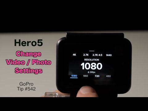 Hero5: Video / Photo Modes & Settings On LCD Screen - GoPro Tip #542 - UCTs-d2DgyuJVRICivxe2Ktg