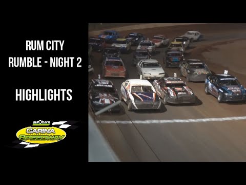 Rum City Rumble - Night 2 - Highlights - Carina Speedway - 7/1/2023 - dirt track racing video image