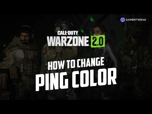 Warzone 2.0: How To Change Ping Color