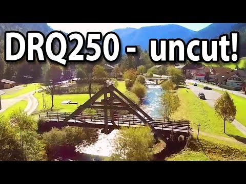 DRQ250 uncut & commented - Mini Quadcopter in a park on late summer morning - UCIIDxEbGpew-s46tIxk5T3g