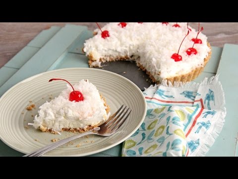 No-Bake Pina Colada Cheesecake Tart - Laura Vitale - Laura in the Kitchen Episode 1074 - UCNbngWUqL2eqRw12yAwcICg