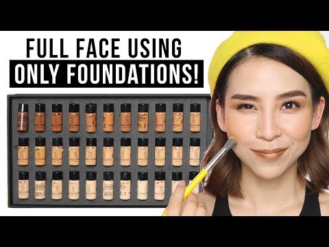 Full Face Using Only Foundation! TINA TRIES IT - UC0ng0jJflTuJBBH5DGvr1Pw