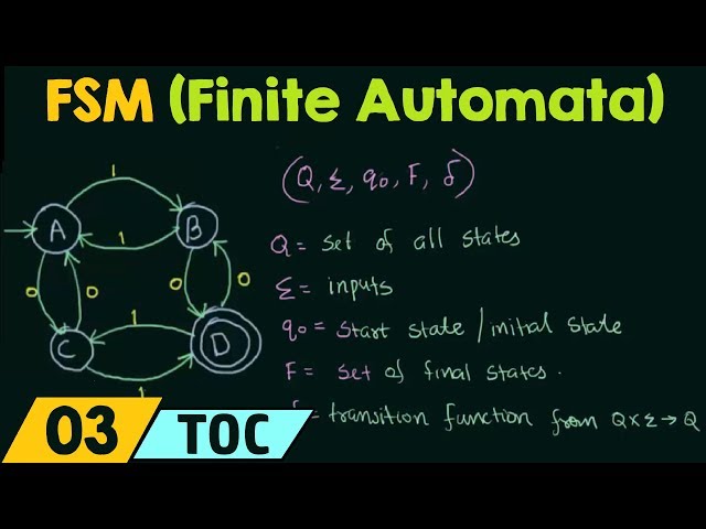 How to Use a Finite State Machine for Machine Learning
