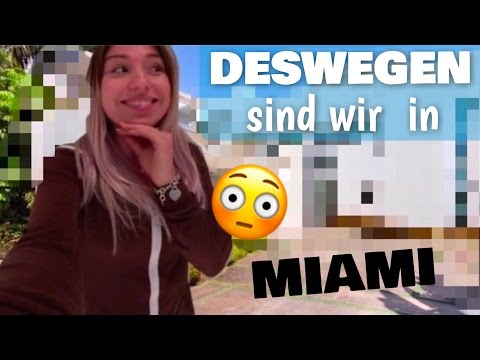 Es gibt einen GRUND , warum wir gerade in MIAMI sind ...  - UCHfdTAyg5t4mb1G-3rJ6QsQ