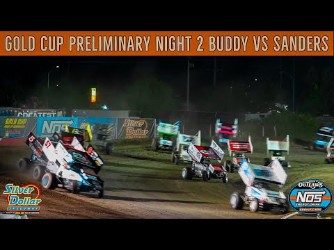 Gold Cup Preliminary A Main Night 2 | World of Outlaws Sprint Cars | Silver Dollar Speedway - dirt track racing video image