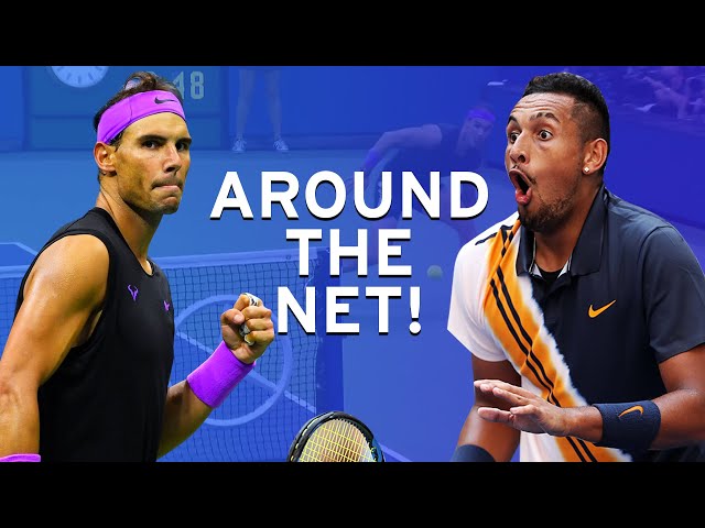 Can You Go Around The Net In Tennis?