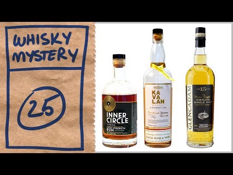 Inner Circle 76% Rum, Kavalan Ex - Bourbon Barrel, Glencadam 15 - Whisky Mystery 25 - UC8SRb1OrmX2xhb6eEBASHjg