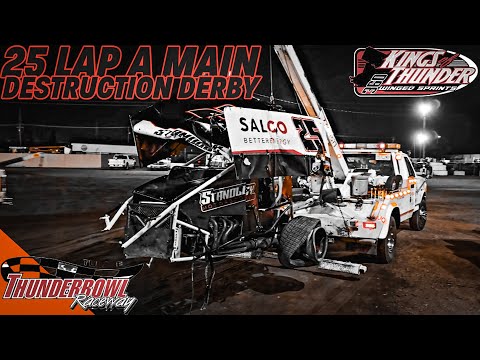 A Main FULL EVENT | Kings of Thunder 360s at Tulare Thunderbowl Raceway | November 20, 2024 - dirt track racing video image