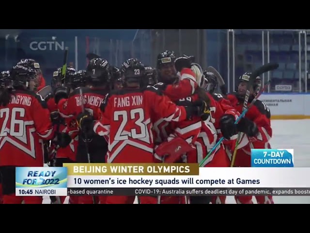 China’s Women’s Hockey Team Roster