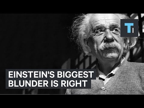 Einstein's blunder explains one of the greatest scientific revelations - UCVLZmDKeT-mV4H3ToYXIFYg