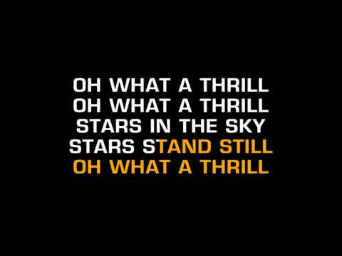 The Mavericks - Oh What A Thrill (Karaoke) - UCQHthJbbEt6osR39NsST13g