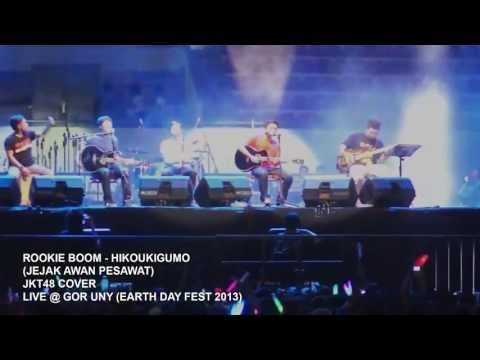 Rookie Boom - Hikoukigumo (Jejak Awan Pesawat) - JKT48 Cover - Live @ GOR UNY (EDF2013) 20-04-13