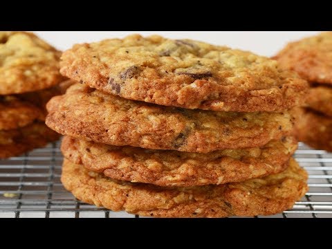 Crispy Oatmeal Cookies Recipe Demonstration - Joyofbaking.com - UCFjd060Z3nTHv0UyO8M43mQ