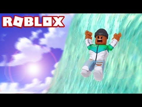 SURVIVE A 9999 FT WATERFALL IN ROBLOX - UCrkfdiZ4pF3f5waQaJtjXew