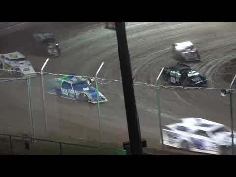 Legendary 100 Championship Night Modified Feature – Cedar Lake Speedway 09/15/2023 - dirt track racing video image