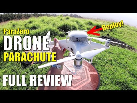 ParaZero SafeAir DRONE PARACHUTE Review & 350 Foot DROP TEST - UCVQWy-DTLpRqnuA17WZkjRQ