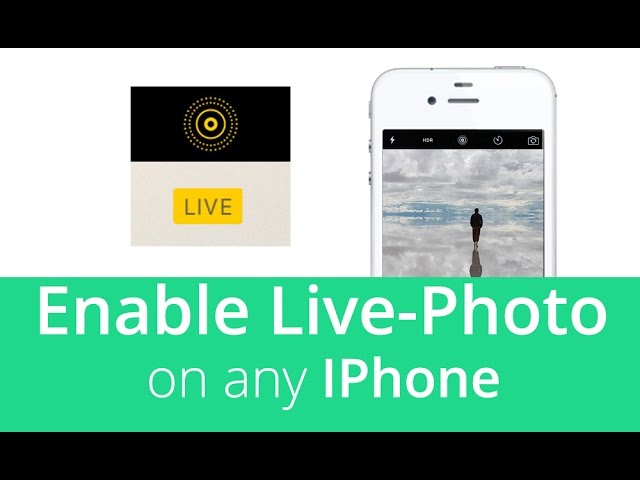 How To Turn On Live Photos On Iphone 6