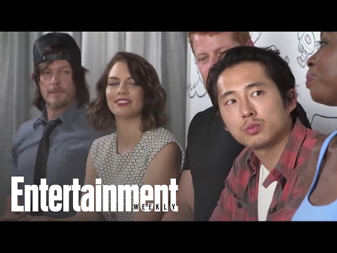 The Walking Dead' Cast Teases New Season & Talks Fans | Entertainment Weekly - UClWCQNaggkMW7SDtS3BkEBg