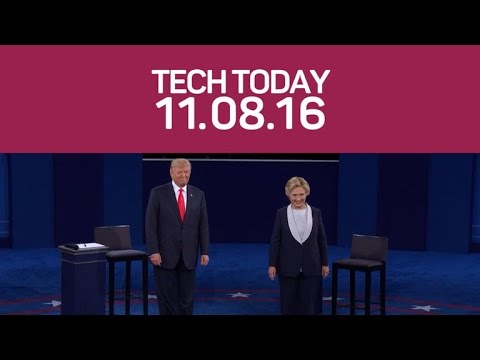 Tech giants offer election day help, LG Beats Samsung to Nougat update (Tech Today) - UCOmcA3f_RrH6b9NmcNa4tdg