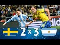 Sweden 2 x 3 Argentina (Ibrahimovic x Messi)  2013 Friendly Extended Goals & Highlights HD