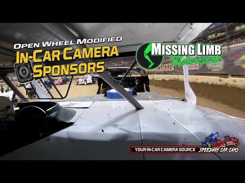 9th #12T Mike McKinney - Gateway Dirt Nationals 2021 - Open Wheel Modified In-Car Camera - dirt track racing video image