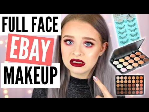 FULL FACE OF EBAY MAKEUP!! | sophdoesnails