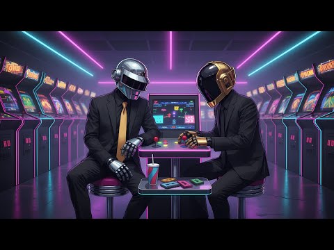 Daft Punk Analog Mirage Vibes 🎮🤖 | French House, Lounge Funk, Retro Groove Playlist