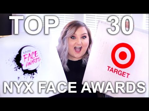 NYX FACE AWARDS 2016 | TOP 30 UNBOXING!!!!! | RawBeautyKristi - UCOtoxvHLKrIlWbt4MRBWfbQ