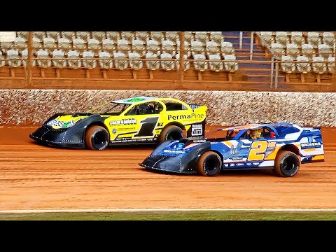 Baypark Speedway - Supersaloons - 3/11/24 - dirt track racing video image