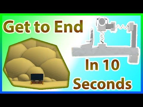 I Got to the End in 10 Seconds on Build a Boat for 