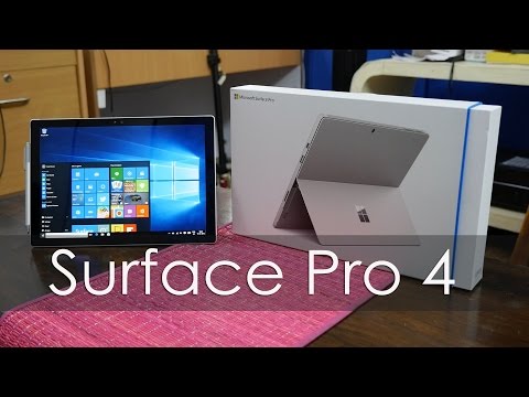 Microsoft Surface Pro 4 Unboxing & Overview (Retail Unit) - UCO2WJZKQoDW4Te6NHx4KfTg