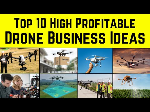 Top 10 High Profitable Drone Business Ideas || Make Money With Drones - UCr3GuyRSJO1yRwzTt5rzFWA