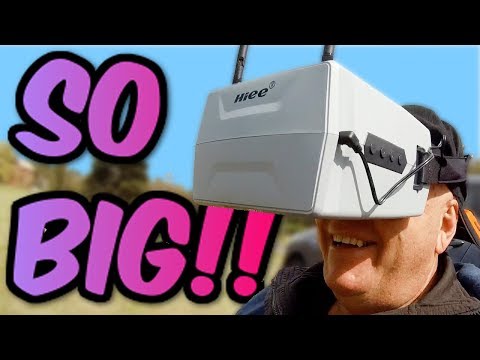 THE BIGGEST FPV GOGGLES YET! 72° FOV. Hiee HDVR702 Review - UC3ioIOr3tH6Yz8qzr418R-g