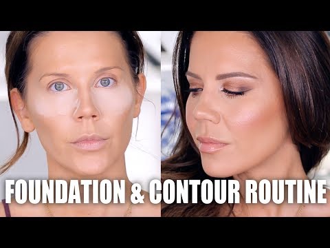 FULL FOUNDATION & CONTOUR ROUTINE - UC4qk9TtGhBKCkoWz5qGJcGg