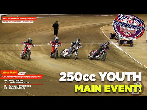 Armbruster Takes 250 Mini Main Event! AMA NSC Series #speedway #fypシ゚viral #racereport - dirt track racing video image