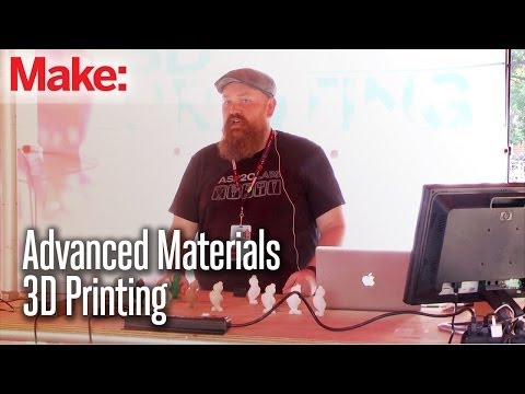 Maker Faire 2013 3D Printing Stage: Advanced Materials for 3D Printing - UChtY6O8Ahw2cz05PS2GhUbg