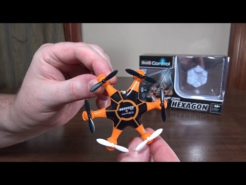 Revell Control - Nano Hexagon - Review and Flight - UCe7miXM-dRJs9nqaJ_7-Qww