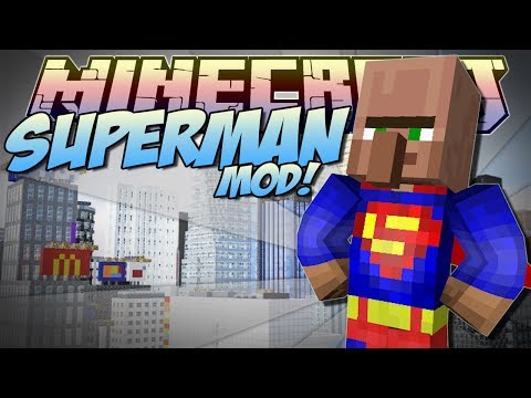 Minecraft | SUPERMAN MOD! (Become an Amazing Superhero!) | Mod Showcase - UCS5Oz6CHmeoF7vSad0qqXfw