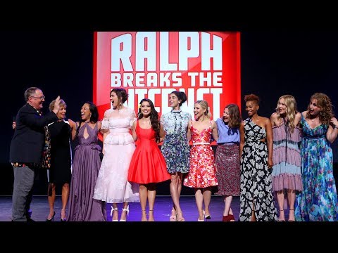 ALL Disney Princesses appear for "Wreck-It Ralph 2" at D23 Expo 2017 - UCYdNtGaJkrtn04tmsmRrWlw