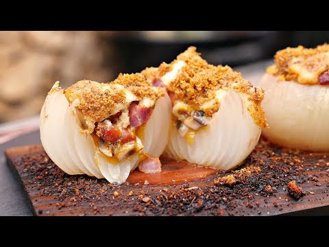 STUFFED & PLANKED ONION  - Side Dish Recipe - UC_kARM8MBLDBxZQuZeYYQdQ