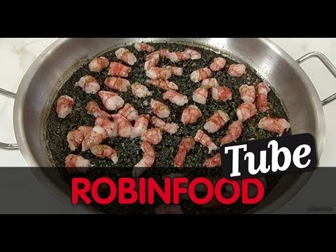 ROBINFOOD / Arroz negro con chipirones y carabineros - UCjKISfZVA-BPQtT45gk-c2w