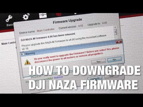 Think Twice Before Upgrading NAZA Firmware and How to Downgrade - UC_LDtFt-RADAdI8zIW_ecbg